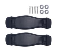 Generico Kiteboard Foot Straps - Leather Sponge Stainless Steel 28x8.5cm | Thickened Adjustable Foot Fixing Straps With Screw Kit | Surfboard Foot Bindings, Wing Foil Foot Straps, Water Sports Board