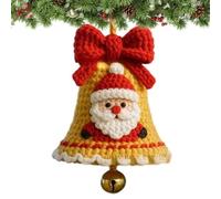Generico Knit Christmas Ornaments, Handmade Pendant Accessories for Car, Crochet Accessories for Holiday, Seasonal Decor Rear View Mirror Home Beginners Festival Decor