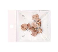 Generico Knit Row Counter Chain - PU Acrylic 2-30cm | Row Counting Pendant Crochet Charm | Practical Knitting And Crocheting Aid for Weaving Sewing Crochet Tracking Your Knit Rows.