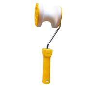 Generico Kompakte Schaumstoff-Malwalze, Hochdichte Schaumstoffrolle mit Rahmen, Vielseitiges Dekorationswerkzeug mit Muster- & Kunstmalzubehör für Profis, Hobbykünstler & Anfänger