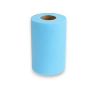 Generico Korat - Rotolo di Tulle per Decorazioni e Composizioni, 25 cm x 100 Metri, per Matrimoni, Feste, Bomboniere, Eventi - Disponibile in Vari Colori (Celeste)