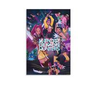 Generico KPop Demon Poster Hunters Musical Movie Animated Vintage Poster Su Tela Per La Stanza, Estetica, Festival, Regalo, Famiglia, Camera Da Letto, Decorazione Da Parete, Casa 08x12inch(20x30cm)