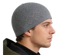 Generico Kufi da Uomo Cappello Elasticizzato Morbido Comodo e Stiloso