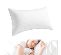 Generico Kuyami Quality Pillow Set of 2 - Star Luxury Breathable Cool Pillows for Neck Support, Ergonomic Fluffy Design for Side/Back/Stomach Sleepers (1PCS,L 19x34)