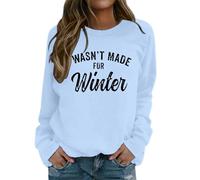 Generico La Sportiva Dio è più Grande degli Alti e Bassi Felpa da Donna Pullover a Maniche Lunghe Top Grafico 1284