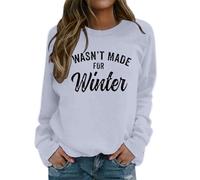 Generico La Sportiva Dio è più Grande degli Alti e Bassi Felpa da Donna Pullover a Maniche Lunghe Top Grafico 1284