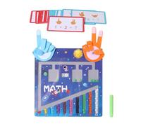 Genérico Labirinto Magnetico Di Conteggio Dita | Scheda Magnetica Per Contare Numeri E Dita - Sviluppo Di Abilità Motorie Fine Materiale Educativo A Casa per Bambini Da 2 A 4 Anni