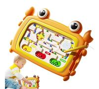 Genérico Labirinto magnetico per bambini, giochi educativi divertenti con forma e penna, giocattoli per motricità fine | per bambini e ragazze in età prescolare per Pasqua San Viaggio Giorno