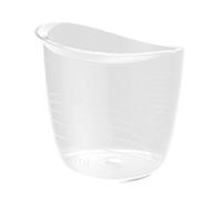 Generico Lactation Collector - Milk Expression Cup, Measuring Scale Device, Reusable Angled Breastfeeding Cup | Clear Measurement Marked Feeding Storage Tool, Hygienic Portable Infant Liquid Catcher