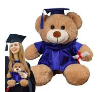 Genérico Lade Bear Lade Graduation | Bear Graduation 2024 | Chiamato Orso con cappello, laurea Orso celebra la laurea e la scuola secondaria