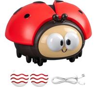 Generico Ladybug Suspended Ball Toy, Interactive Play Ladybug Suspended Ball Toy,Anti-Collision Interactive Floating with 2 Balls Sensory Toys for 3 4 5 Year Old Boys Girls Present (RED)