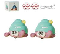 Generico Ladybug Suspended Ball Toy,Rechargeable Sensory Development Flying Plaything,Anti-Collision Interactive Floating Ball,Safe Lightweight Build,for Flying Fun Adventures (2PCS,Pink)