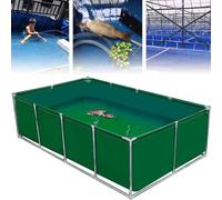 Generico Laghetto per Pesci Fuori Terra con valvola di Scarico, Piscina Resistente per Esterni con accumulo di Acqua, Ideale per Il Nuoto e la Vita acquatica, Serbatoio di Grande capacità per l'uso i