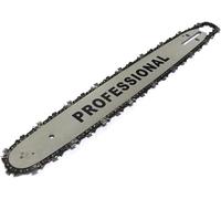 Generico Lama Barra 50 Cm 20" Pollici per Motoseghe a Scoppio 52 CC Set Ricambio Motosega con Catena 76 Maglie Barra Guida