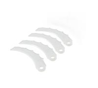Generico Lama in plastica, Compatibile con Makita, Sostituzione del tagliaerba a Batteria 198426-9 255MM