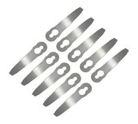 Generico Lame di Ricambio for decespugliatore in Acciaio Inossidabile da 1-6 Pezzi, compatibili con Lame for Tosaerba Giardino Stihl FSA 45 57(10Pcs 85x20mm)