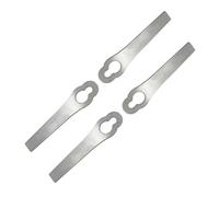 Generico Lame di Ricambio for decespugliatore in Acciaio Inossidabile da 1-6 Pezzi, compatibili con Lame for Tosaerba Giardino Stihl FSA 45 57(4Pcs 82x20mm)