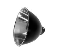 Generico Lampada A Cupola Per Rettili - Alluminio Da 5,8 Pollici | Lampada Riscaldante Per Rettili - Per Tartaruga Con Portalampada | Riflessione Ottica In Alluminio Per Lampadina UVA UVB - Basking S