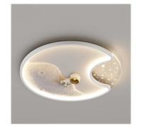 Generico Lampada a sospensione, 2026 for la moderna plafoniera a LED da astronauta for, camera letto dei ragazzi, apparecchio a montaggio superficiale for l'illuminazione(40cm white)