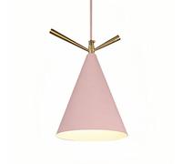 Generico Lampada a sospensione industriale nordica - Lampadario con paralume in metallo Macaron per sala da pranzo, isola cucina e spazi abitativi a E26 regolabile