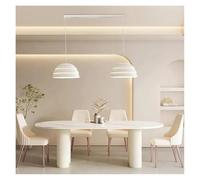 Generico Lampada a sospensione, Lampada a sospensione moderna, creativa, personalizzata, in stile crema, a forma di nuvola, for soggiorno, camera da letto, decorazione for la casa(Double Heads)