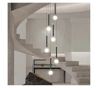 Generico Lampada a sospensione, Modern dine dining room Pendant lights indoor lighting Ceiling lamp hanging light led Chandeliers for living lightin(6 heads,Remote)