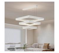 Generico Lampada a sospensione, Modern dine dining room Pendant lights indoor lighting Ceiling lamp hanging light led Chandeliers for living lightin(White 60 80 100,Warm)