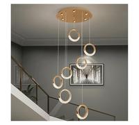 Generico Lampada a sospensione, Modern dine dining room Pendant lights indoor lighting Ceiling lamp hanging light led Chandeliers for living lightin(7heads,Cold)