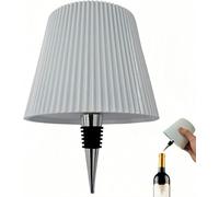 Generico Lampada Bottiglia LED, Lampada Ricaricabile per Bottiglia Senza Fili Tattile con Luce Dimmerabile per Ristorante, Casa, Bar, Ufficio
