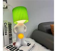 Generico Lampada Creativa Di Un Piccolo Uomo Timido,Lampada Da Scrivania Da Comodino Naughty Boy,Lampada Da Notte Speciale A Forma Di Uomo Divertente,Piccole Luci Notturne Decorazione Della (G#)