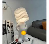 Generico Lampada Creativa Di Un Piccolo Uomo Timido,Lampada Da Scrivania Da Comodino Naughty Boy,Lampada Da Notte Speciale A Forma Di Uomo Divertente,Piccole Luci Notturne Decorazione Della (F#)