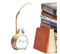Generico Lampada da lettura per animali, luce notturna per animali | Luce notturna a LED per cartoni animati per bambini 3 modalità - lampada da notte per la cameretta dei bambini