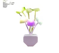 Generico Lampada da notte a fungo a LED | per luce notturna a LED | Luce notturna che cambia colore per adulti Decorazioni per la cameretta dei bambini, accensione/spegnimento automatico