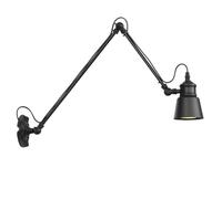 Generico Lampada da parete antica con braccio lungo oscillante, in ferro e metallo, stile loft, lampada da parete industriale, illuminazione retrò vintage da parete(40cm(15.7inch)+20(7.9inch) Arm)