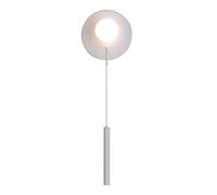 Generico Lampada da parete creativa a tubo lungo con luce a sfera regolabile in altezza in ferro battuto Illuminazione 20W LED dimmerabile for cuci(Style A)