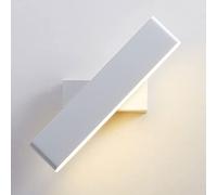Generico Lampada da Parete Moderna Lettura sul Comodino Angolo Regolabile 350 ° Applique Cablata Montaggio a Illuminazione 7W dimmerabile for Studio(Style A)
