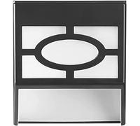 Generico Lampada da Parete retrò Solare IP65 Impermeabile e Antipolvere Applique da Parete con Paralume in plastica ABS, plafoniera