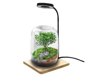 Generico Lampada da scrivania a LED - Lampada a LED rotante, Coltivazione di acquari e terrari, Display da scrivania per studio domestico, a USB, Luce per piante da tavolo, Apparecchio per uffi