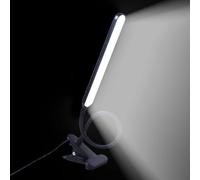 Generico Lampada Da Scrivania LED,Lampada Da Tavolo Con Braccio Oscillante E Morsetto | Luce Da Lettura USB Salva-Occhi,Per Studio Lavoro Pittura Bambini Ragazzi Dormitorio Camera Da Soggiorno Casa