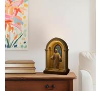 Generico Lampada Da Scrivania Religiosa | LED Lampada Vergine Maria Stile Vintage | Luce Notturna Devozionale Per Camera Da Letto Biblioteca Soggiorno Angolo Lettura Bar Caffè Libreria Natale