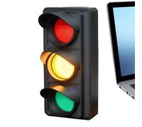 Generico Lampada Da Scrivania Semaforo USB - 25 X 10,3 Cm Ufficio Wireless, Luce D'atmosfera, Segnale Di Protezione Dati Con Utilizzo Pratico | Luce Sul Posto Di Lavoro Per L'ufficio, Lo Studio, La Z