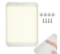 Generico Lampada da Soffitto per Camper,6W Plafoniera Regolabile - Illuminazione Interno per Roulotte - per Camper, Rimorchio, Furgone, Veicoli Ricreazionali, Barca, SUV, Van