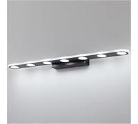 Generico Lampada da specchio a LED toeletta moderna nera bagno sopra lo Illuminazione Luce tricolore comodino parete,lampadario