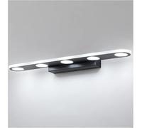 Generico Lampada da specchio a LED toeletta moderna nera bagno sopra lo Illuminazione Luce tricolore comodino parete,lampadario
