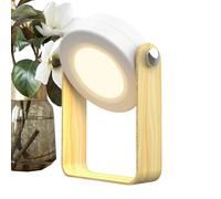 Generico Lampada Da Tavolo Folding Per Cameretta,Illuminazione Versatile 2 Modalità 2W 1200mAh,Lampada da Scrivano Pieghevole e Laterna - Per Comodino Camera da Ufficio Campeggio e Dormitorio