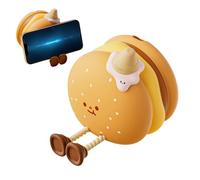 Generico Lampada Da Tavolo Hamburger | Comando Touch Silicone con 3 Livelli Luminosità Regolabile e Decorazione - da Tavolo Novità,Per Camera Dei Bambini Camera Da Soggiorno Comodino Casa