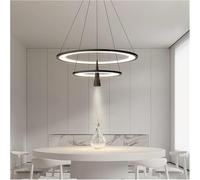 Generico Lampada da Tavolo Rotonda di Lusso Leggera Lampadario Decorativo for Cucina con faretto Lampada da Sala da Pranzo Lampada a Sospensione Moderna, lampadario da Pranzo