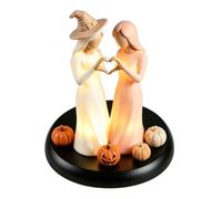 Generico Lampada di Halloween Statua Decorativa Sorelle Fantasma con | Lampada Da Tavolo Per Camera , Soggiorno, Mensola Del Ed Esposizione A Scaffale