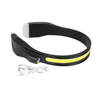 Generico Lampada Frontale per la Corsa | Sensore A Gesto Lampada Frontale Esterna,Luce da Collo con 6 Modalità,per Campeggio Escursionismo Corsa Lavoro Viaggio Notte