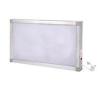 Generico Lampada illuminatrice a LED per Raggi X con Supporto a Parete, Scatola Luminosa per visualizzazione Film radiografici dentali e ortopedici, visualizzatore di Raggi X, Senza Ombre,93x9.5x52cm